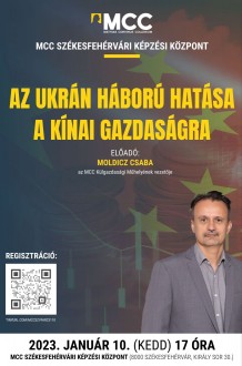 Az ukrán háború hatása a kínai gazdaságra - előadással nyitja az évet az MCC
